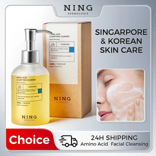 Ning Dermologie Korean Amino Acid Salicylic Facial Cleanser