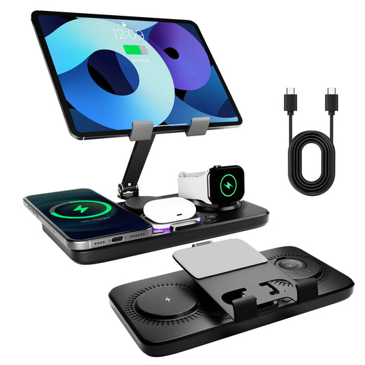 7 In 1 Wireless Charger Station For Apple Devices
