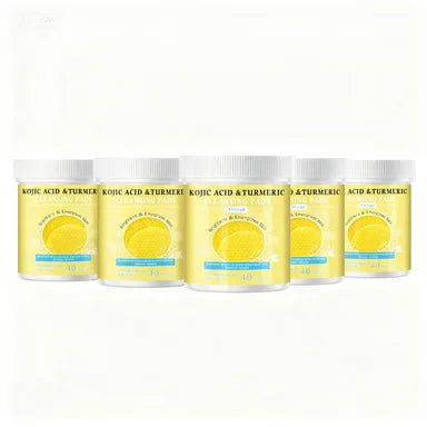 Hoygi Turmeric Kojic Acid Cleansing Pads For Dark Spot Brightening