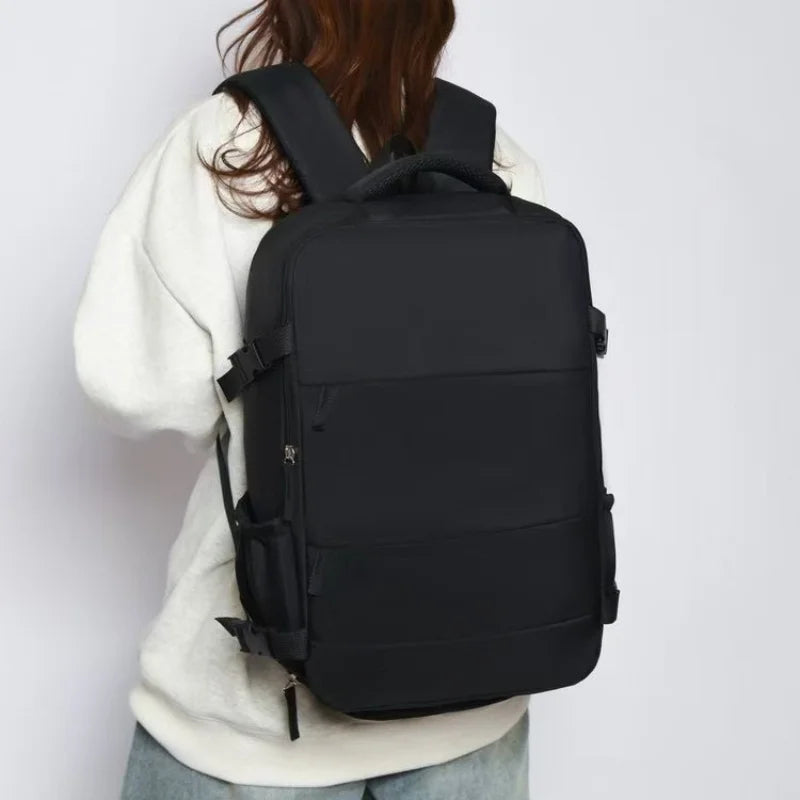 Unisex Nylon Travel And Laptop Backpack 36 To 55 Litre