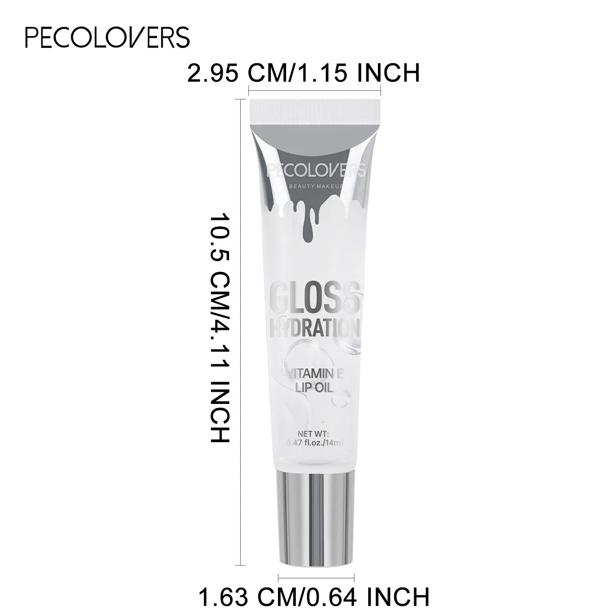 Moisturizing Lip Oil Gloss Set With Non Sticky Translucent Shine