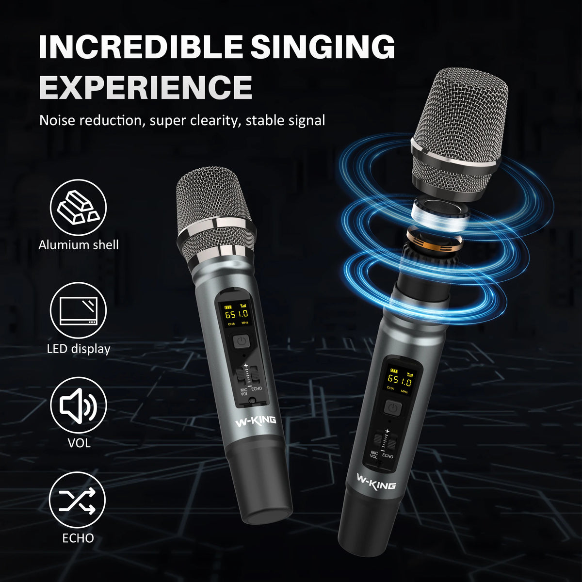 W-KING D20 Portable Bluetooth Speaker With Powerful Bass